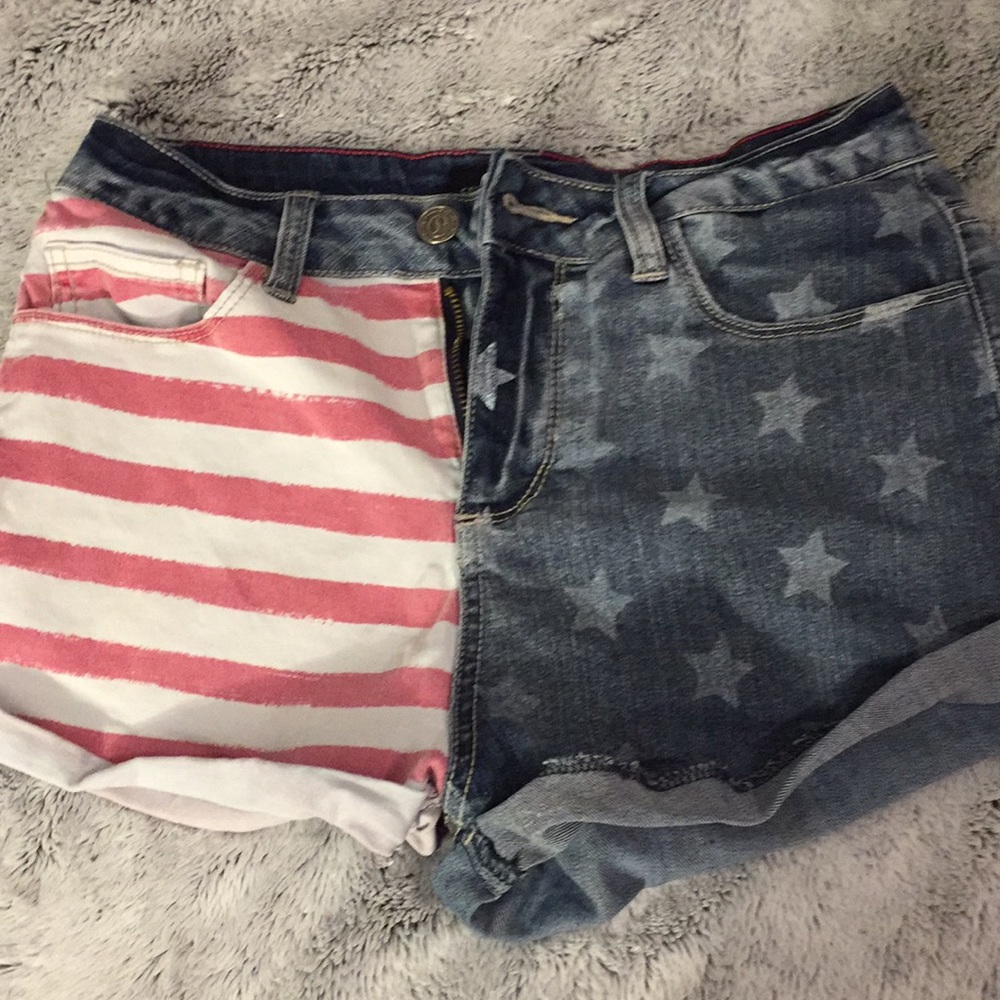American flag shorts